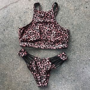 Beach Riot Swim Bikini Set (Top XS & Bottom XS)